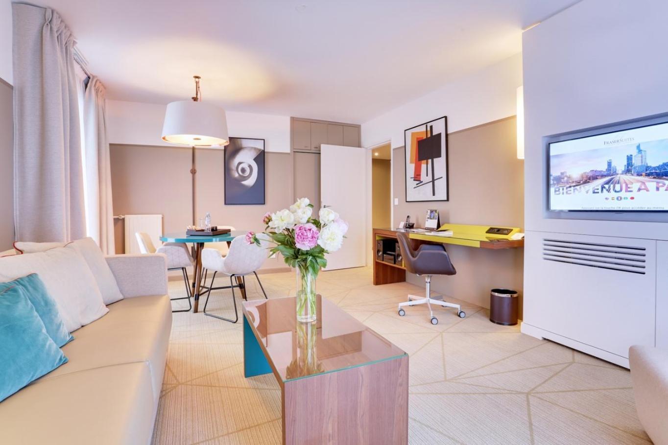 Fraser Suites Paris La Defense Courbevoie Ngoại thất bức ảnh Suite